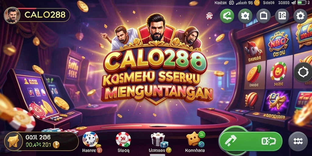 Tampilan menarik dari gameplay Kasino di CALO288.
