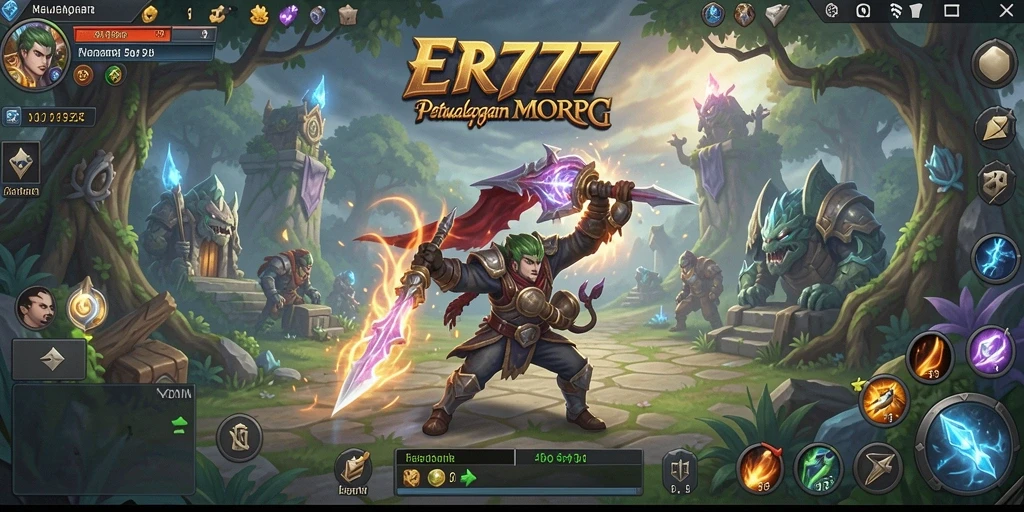 Gameplay seru dan mendebarkan dalam ER777 yang mengajak Anda berpetualang.