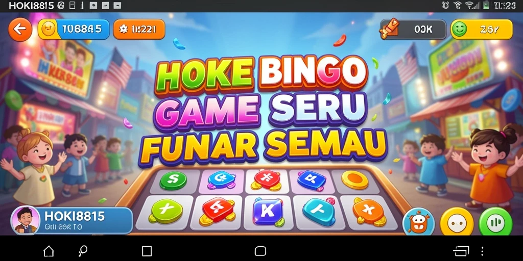 Tampilan gameplay HOKI8815 yang menarik dan interaktif.