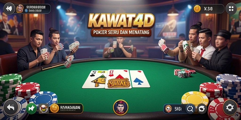 Tampilan gameplay KAWAT4D yang menarik dan interaktif.