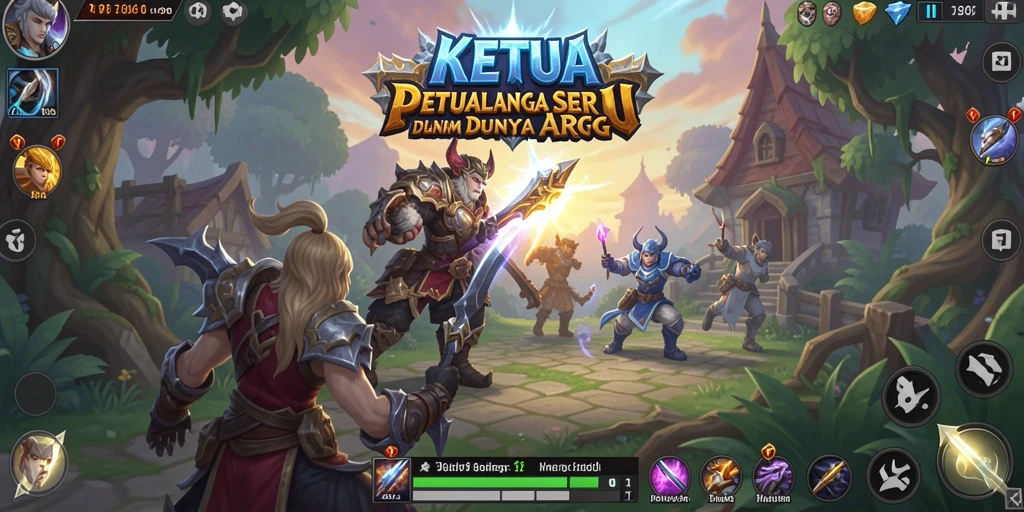 Tangkapan layar dari gameplay ARPG KETUA yang mendebarkan.