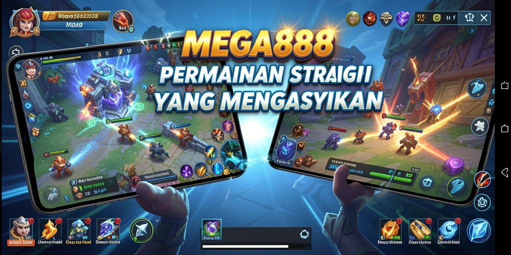 Tampilan gameplay menakjubkan dari MEGA888 dengan grafik SLG yang menarik.