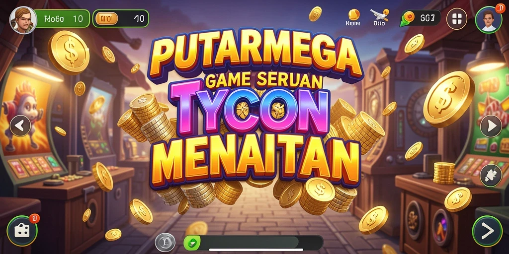 Tampilan gameplay PUTARMEGA yang seru dan interaktif.