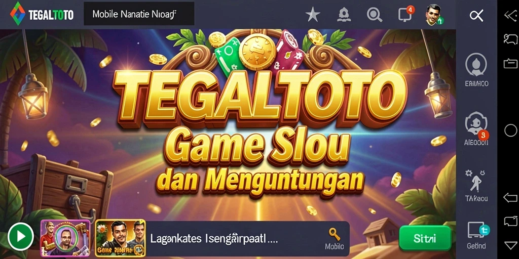 Gameplay inovatif dan seru dari TEGALTOTO dengan tema slot menarik.