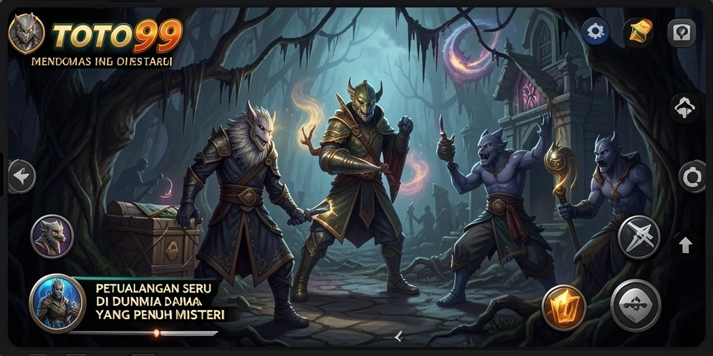 Tampilan gameplay TOTO99 yang menawan dan penuh aksi.
